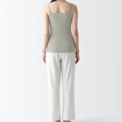 Women's Moisture Wicking Cotton Camisole with Sweat Pads