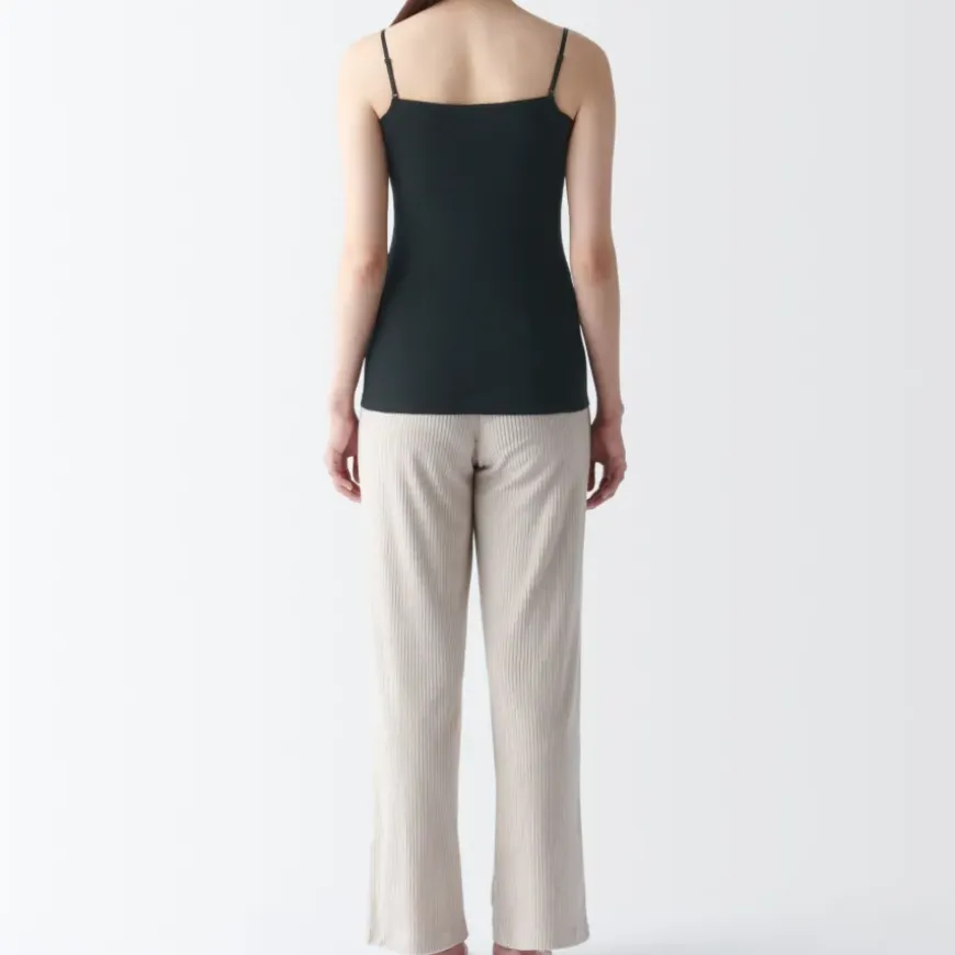 Women's Moisture Wicking Cotton Camisole with Sweat Pads