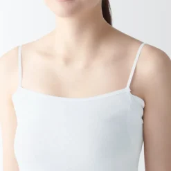 Women's Moisture Wicking Cotton Camisole with Sweat Pads
