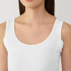 Women's Moisture-Wicking Cotton Tank Top with Sweat Pads