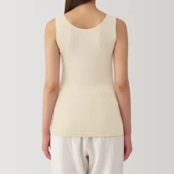 Women's Moisture-Wicking Cotton Tank Top with Sweat Pads