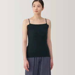 Women's Moisture-Wicking Cotton Camisole with Sweat Pads