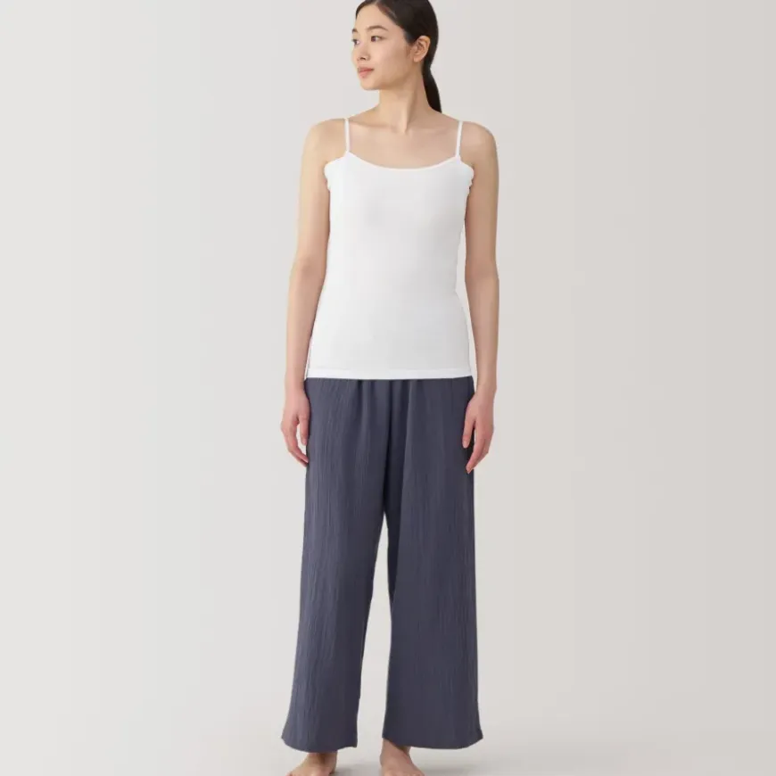 Women's Moisture-Wicking Cotton Camisole with Sweat Pads
