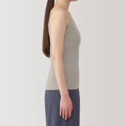 Women's Moisture-Wicking Cotton Camisole with Sweat Pads