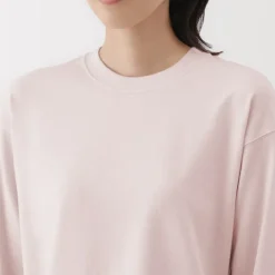 Women's 2-Ply Jersey Crew Neck Long Sleeve T-Shirt