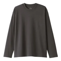 Women's 2-Ply Jersey Crew Neck Long Sleeve T-Shirt