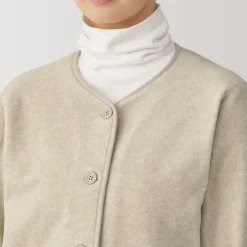 Women's Recyclable Fleece Cardigan