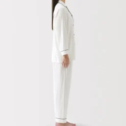 Women's Side Seamless Double Gauze Pajamas