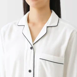 Women's Side Seamless Double Gauze Pajamas