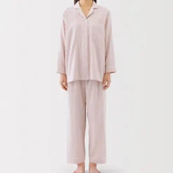Women's Side Seamless Double Gauze Pajamas