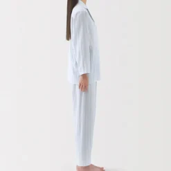 Women's Side Seamless Double Gauze Pajamas
