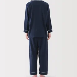 Women's Side Seamless Double Gauze Pajamas