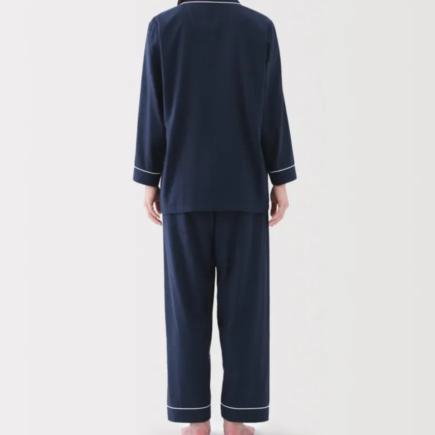 Women's Side Seamless Double Gauze Pajamas