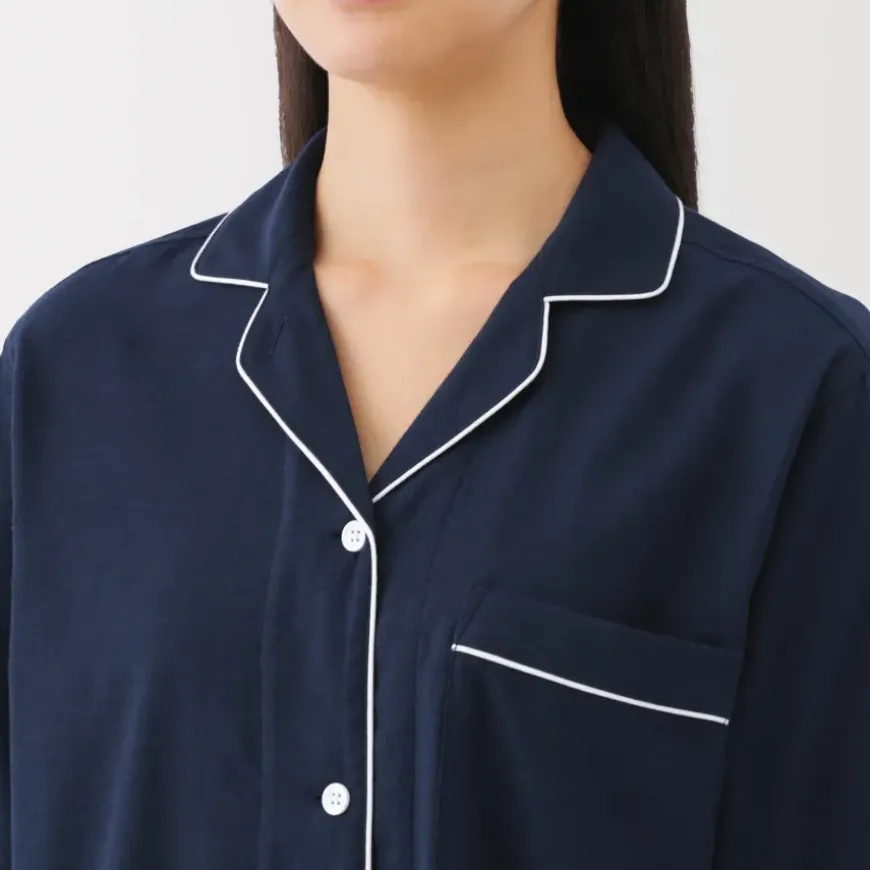 Women's Side Seamless Double Gauze Pajamas