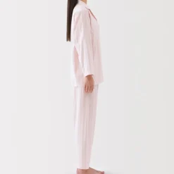 Women's Side Seamless Double Gauze Pajamas