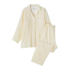 Women's Side Seamless Double Gauze Pajamas