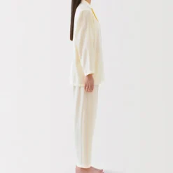 Women's Side Seamless Double Gauze Pajamas