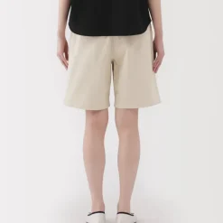 Women's Slub Yarn Chino Darted Shorts
