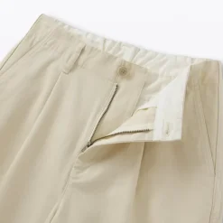 Women's Slub Yarn Chino Darted Shorts