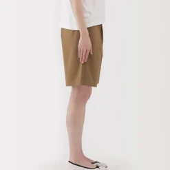 Women's Slub Yarn Chino Darted Shorts