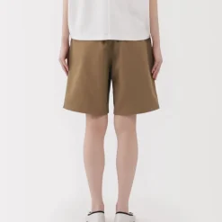 Women's Slub Yarn Chino Darted Shorts