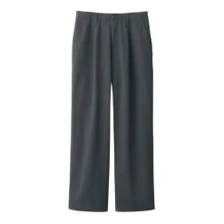 Women's Slub Yarn Chino Darted Wide Pants