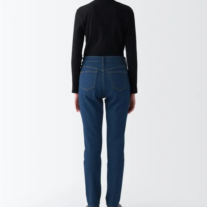 Women's Stretch Denim Slim Pants Blue