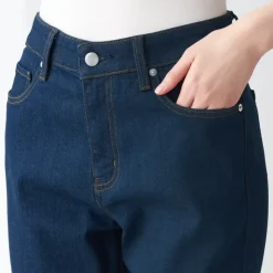 Women's Stretch Denim Slim Pants Blue