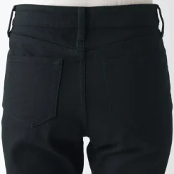 Women's Stretch Denim Slim Pants Black