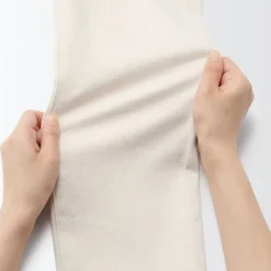 Women's Stretch Denim Slim Pants Natural (L 30inch / 75cm)