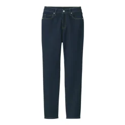 Women's Stretch Denim Slim Pants Dark Navy (L 30inch / 75cm)