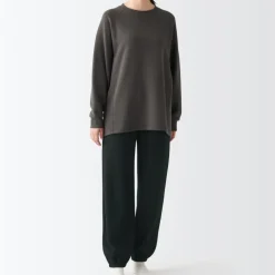 Women's Stretch French Terry Hem Squeezing Pants
