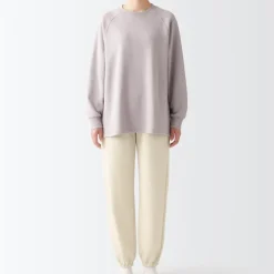 Women's Stretch French Terry Hem Squeezing Pants