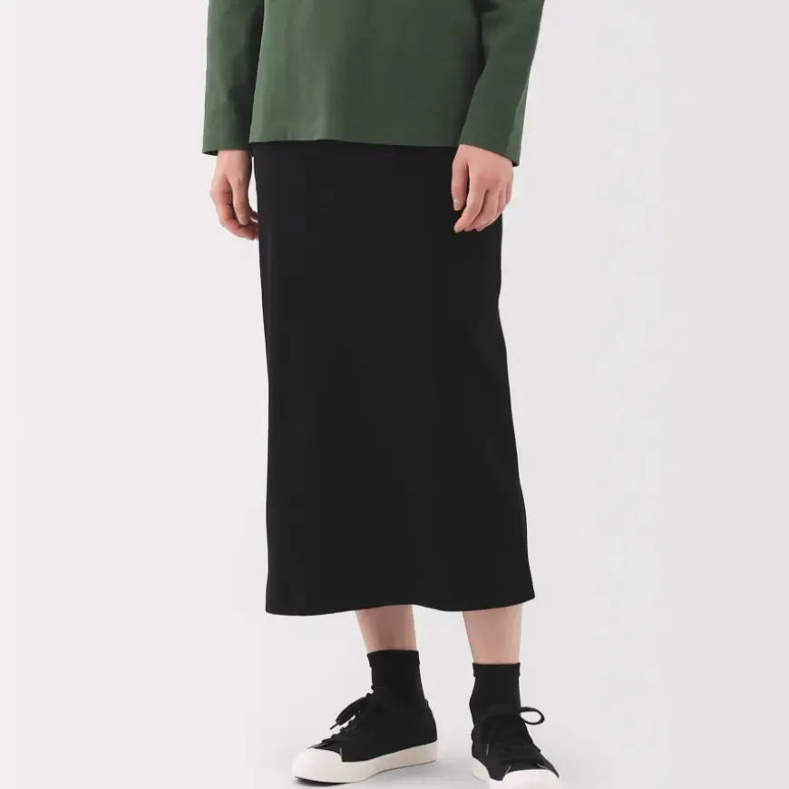 Women's Stretch Ribbed Skirt