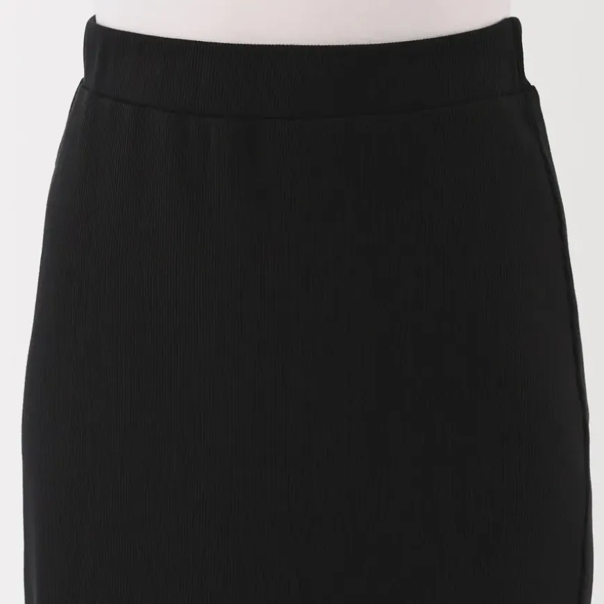 Women's Stretch Ribbed Skirt