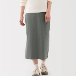 Women's Stretch Ribbed Skirt