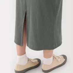 Women's Stretch Ribbed Skirt