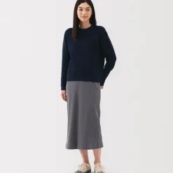 Women's Stretch Ribbed Skirt