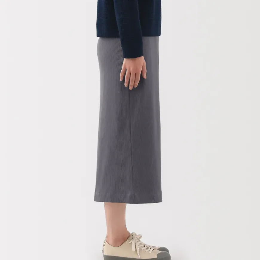 Women's Stretch Ribbed Skirt