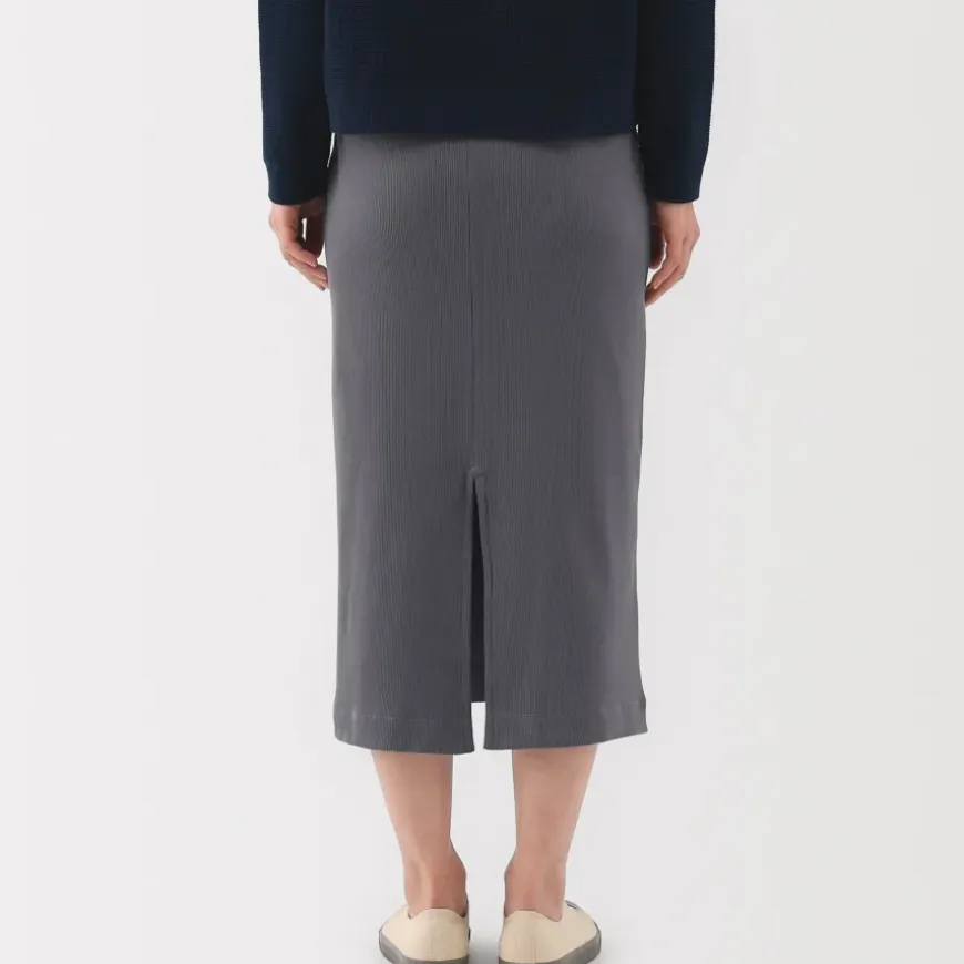 Women's Stretch Ribbed Skirt