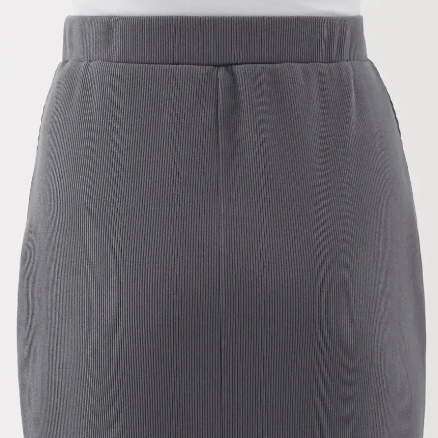 Women's Stretch Ribbed Skirt