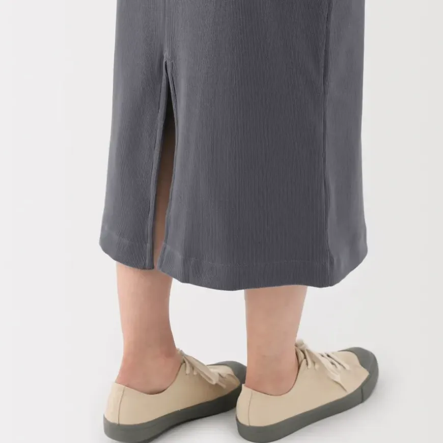 Women's Stretch Ribbed Skirt