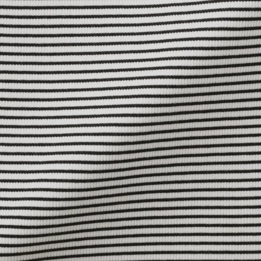Women's Stretch Ribbed Striped Tank Top