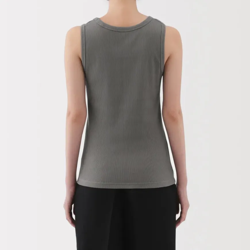 Women's Stretch Ribbed Tank Top