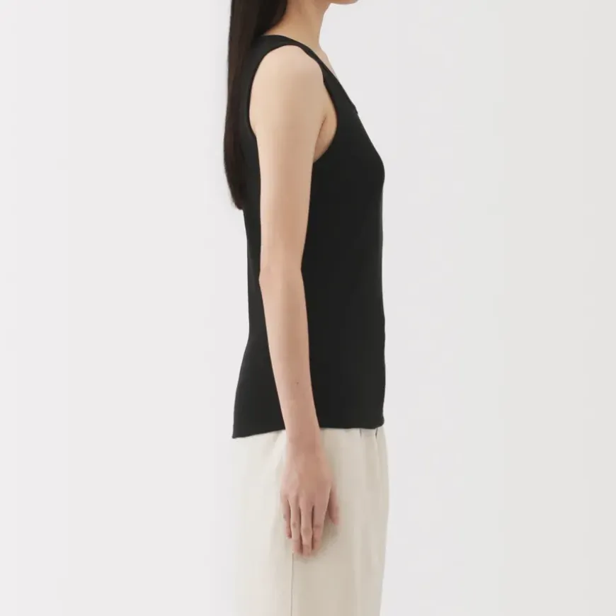 Women's Stretch Ribbed Tank Top