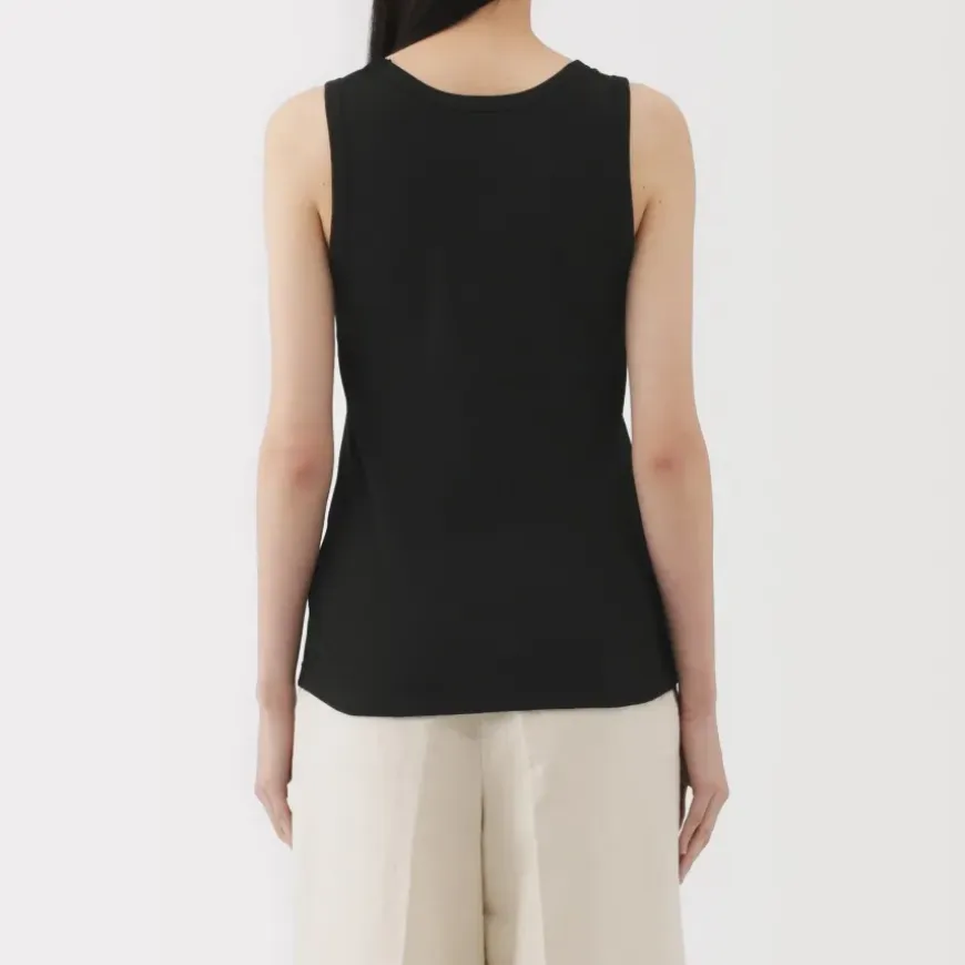 Women's Stretch Ribbed Tank Top