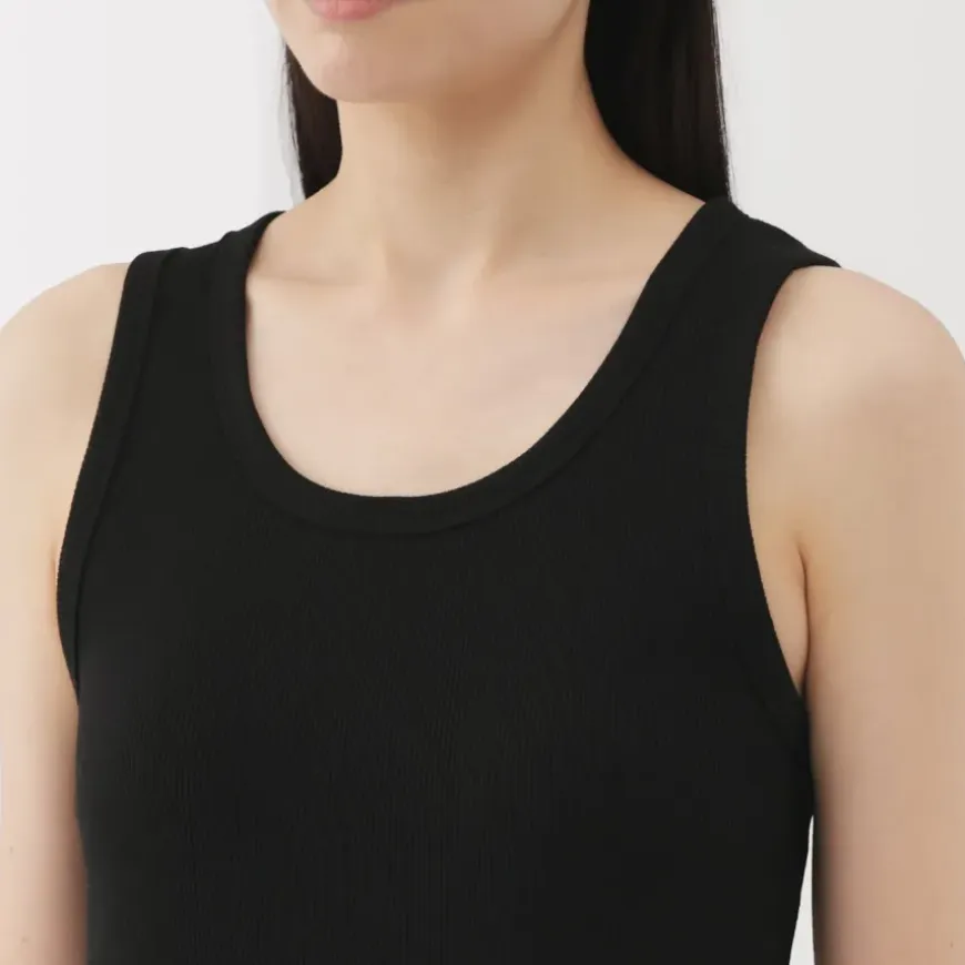 Women's Stretch Ribbed Tank Top