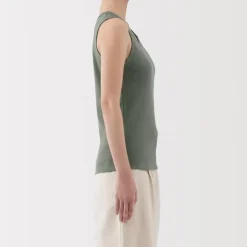 Women's Stretch Ribbed Tank Top