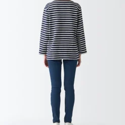 Women's Super Stretch Denim Skinny Pants Blue (L 30inch / 75cm)
