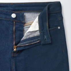 Women's Super Stretch Denim Skinny Pants Blue (L 30inch / 75cm)